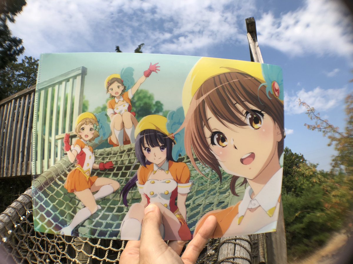 クリアファイルの#anime_eupho クリアファイルの#anime_eupho