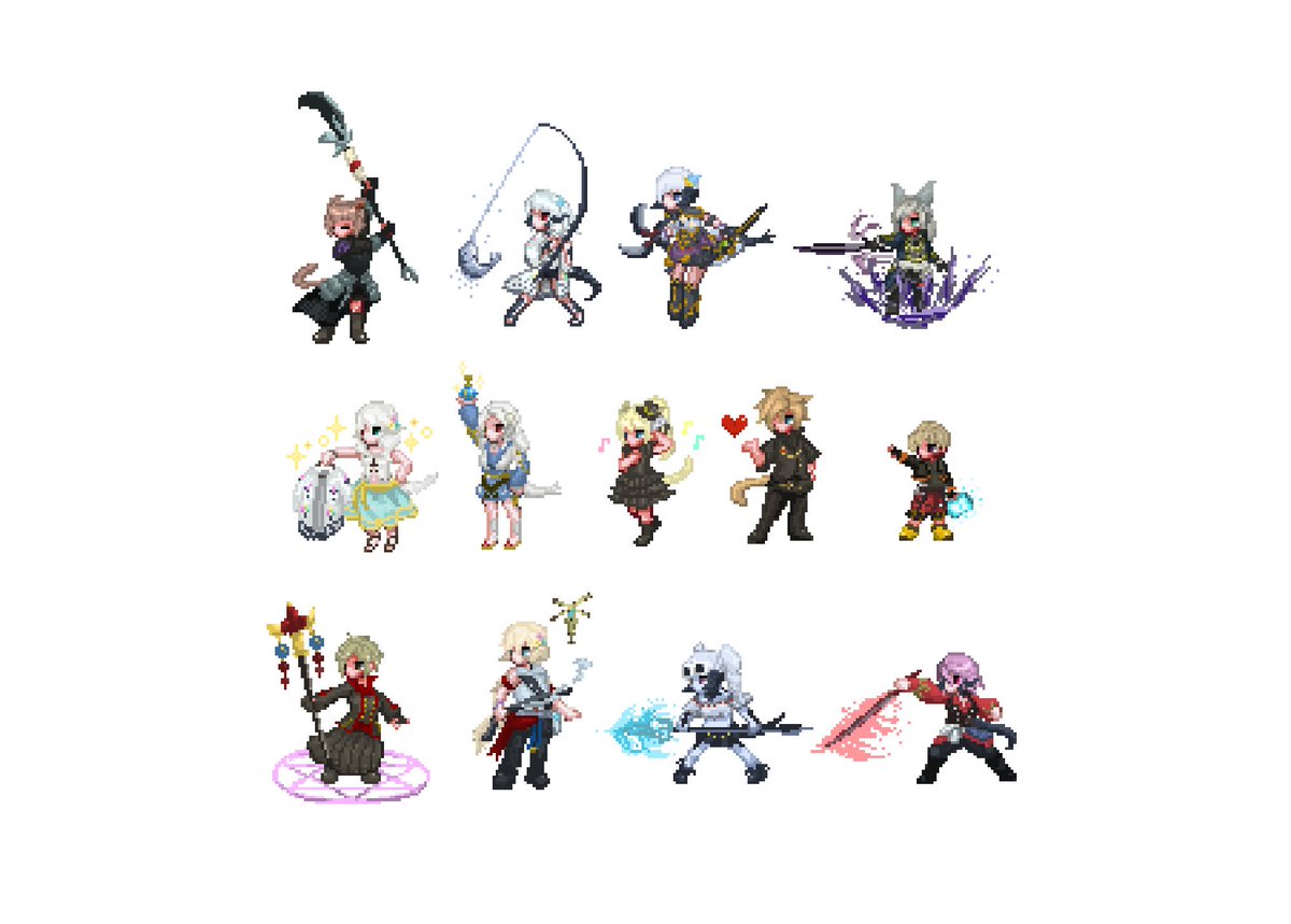 【募集】ドット絵にさせてくださるFF14の自キャラ様を募集します!このツイートにリプしてくださった先着3名様が対象です! 【募集】ドット絵にさせてくださるFF14の自キャラ様を募集します!このツイートにリプしてくださった先着3名様が対象です!
