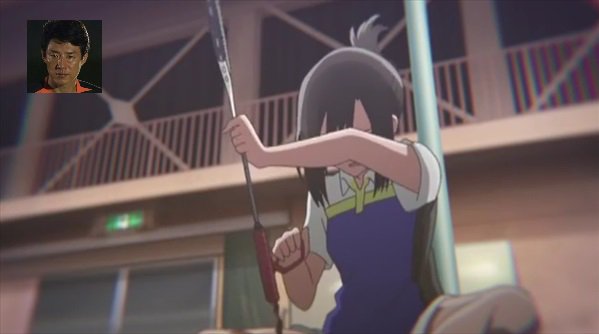 ところどころに松岡修造のワイプを入れることによりスポーツドキュメンタリーと化したはねバド ところどころに松岡修造のワイプを入れることによりスポーツドキュメンタリーと化したはねバド