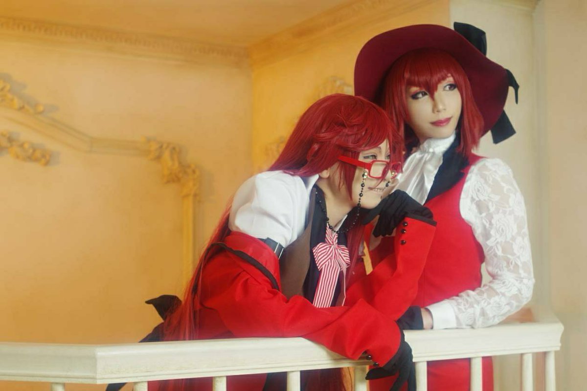 【cosplay】赤執事 グレル・サトクリフー返り血で真っ赤に染まった アンタが好きだっ 【cosplay】赤執事 グレル・サトクリフー返り血で真っ赤に染まった アンタが好きだっ