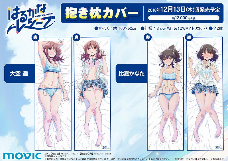 【グッズ】TVアニメ『はるかなレシーブ』より、"遥&かなた"の抱き枕カバーがゲーマーズでご予約受付中ゲマ!イラストは抱き 【グッズ】TVアニメ『はるかなレシーブ』より、"遥&かなた"の抱き枕カバーがゲーマーズでご予約受付中ゲマ!イラストは抱き