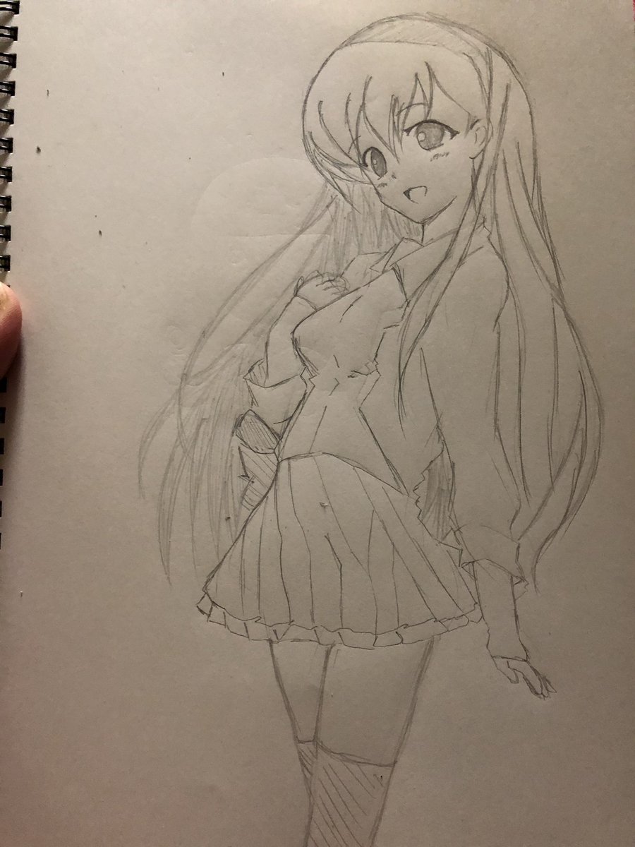 ホワイトアルバムの森川由綺描いて見た。カワタさんの絵は難しい。#イラスト好きさんと繋がりたい #絵描きさんと繫がりたい ホワイトアルバムの森川由綺描いて見た。カワタさんの絵は難しい。#イラスト好きさんと繋がりたい #絵描きさんと繫がりたい