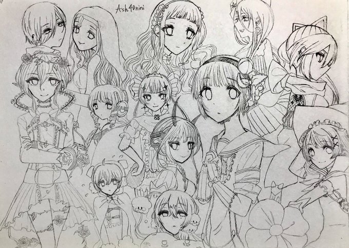 全員は入りきらなかったけど、完成しました!!🤗💫#魔法少女育成計画 #まほいく 全員は入りきらなかったけど、完成しました!!🤗💫#魔法少女育成計画 #まほいく
