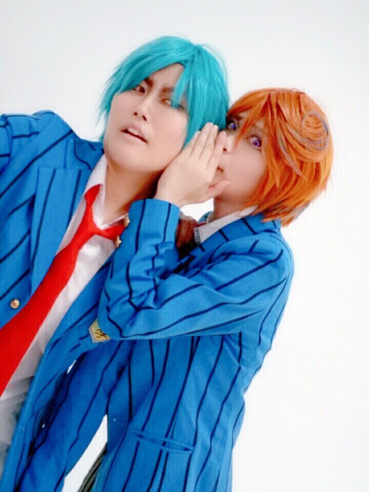 【cos/弱虫ペダル/葦銅】⚠️腐気味⚠️葦木場:朱狸銅橋:鹿之 【cos/弱虫ペダル/葦銅】⚠️腐気味⚠️葦木場:朱狸銅橋:鹿之