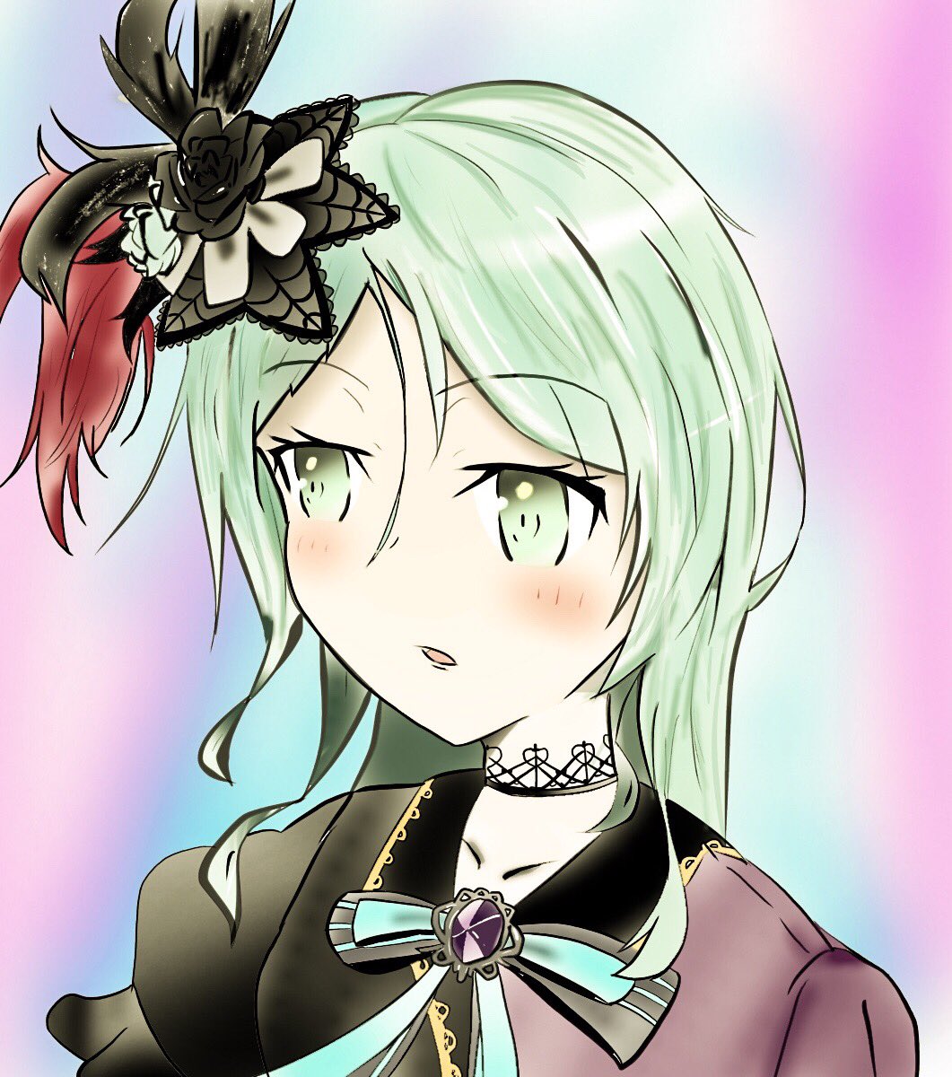#バンドリ この前に描いた紗夜さんをibisPaintで塗ってみたよ〜。ibisPaintやデジタルはとにかく難しいよぉ #バンドリ この前に描いた紗夜さんをibisPaintで塗ってみたよ〜。ibisPaintやデジタルはとにかく難しいよぉ