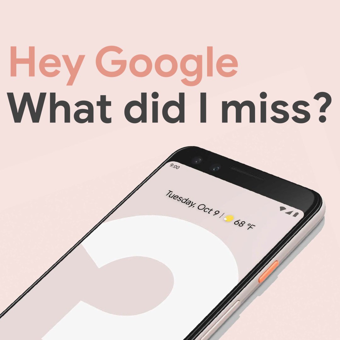 The new Pixel 3, Pixel Slate and Google Home Hub. All the big #madebygoogle...