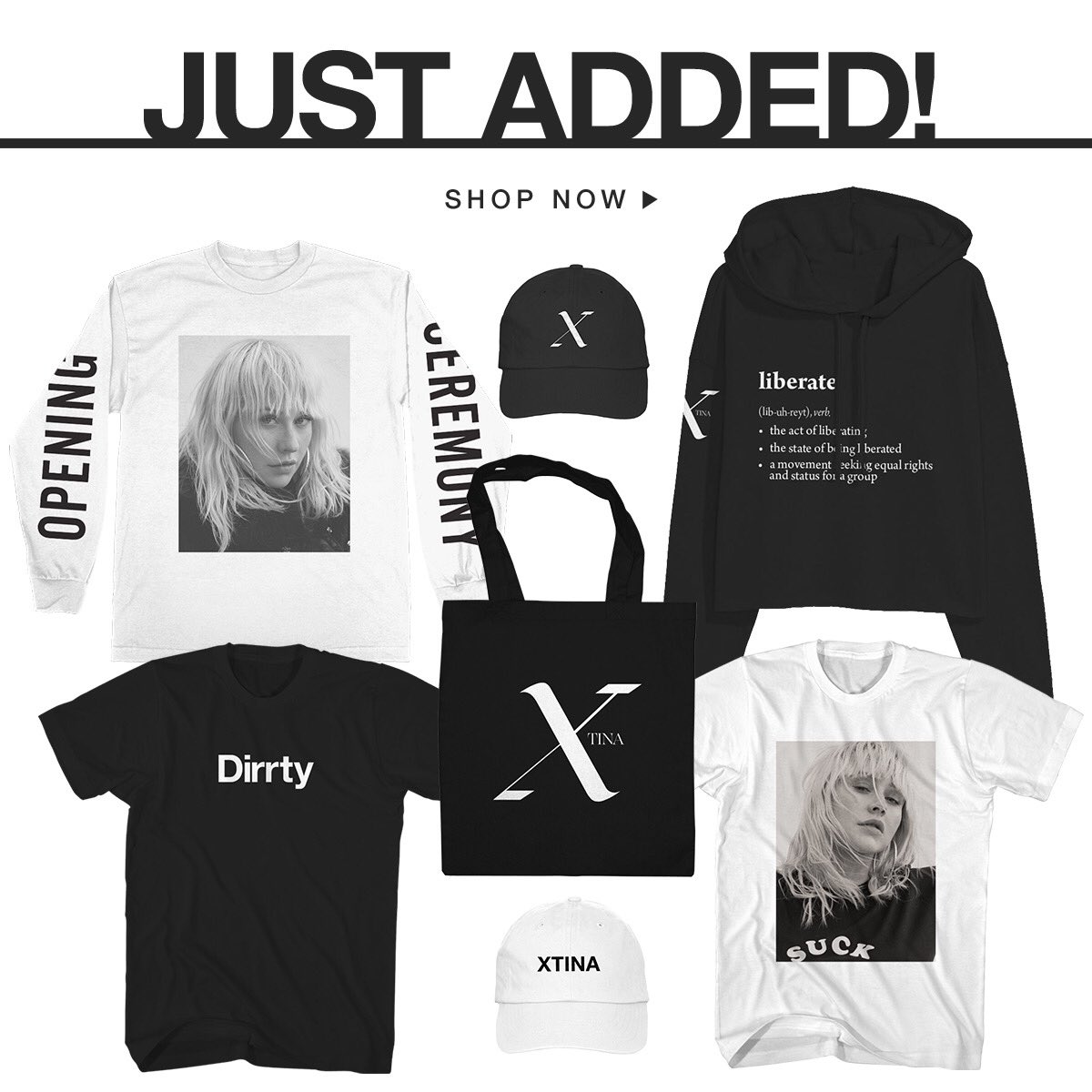 Exclusive tour merch is now available online for a limited time only – shop now:  https://t.co/ZxmVMQIJXB ???? https://t.co/BOZsxl4bMq