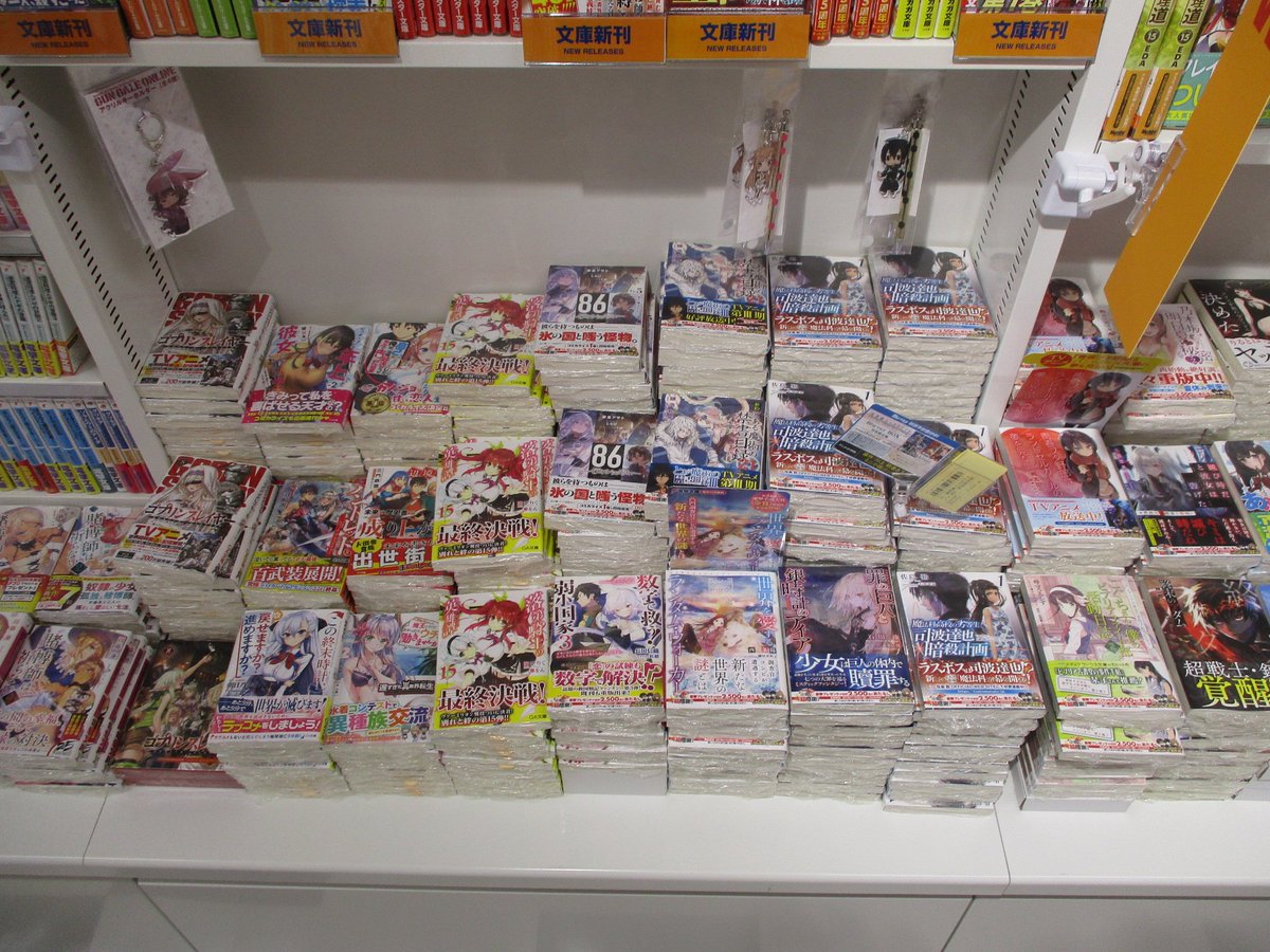 【書籍入荷情報】「落第騎士の英雄譚(キャバルリィ)15巻」「ゴブリンスレイヤー8巻(通常・特装版)」「新約 とある魔術の 【書籍入荷情報】「落第騎士の英雄譚(キャバルリィ)15巻」「ゴブリンスレイヤー8巻(通常・特装版)」「新約 とある魔術の