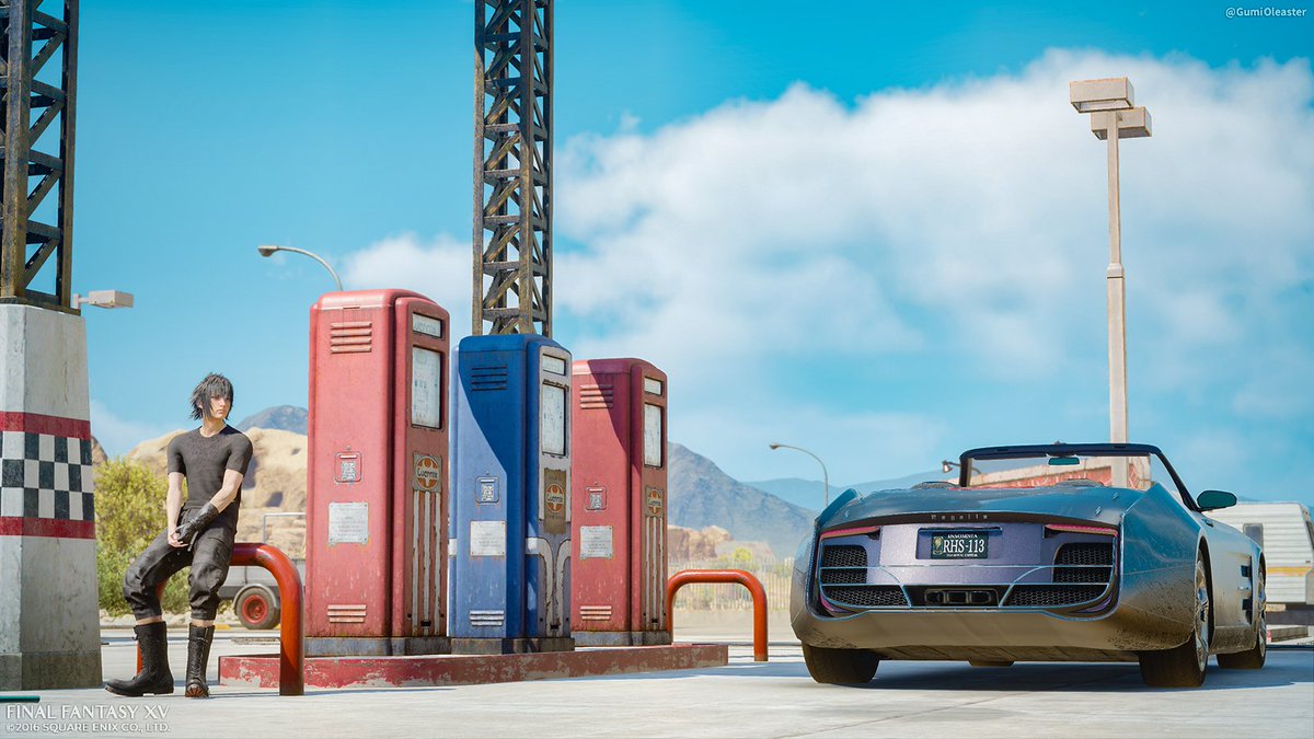 レガリア#FF15 #FFXV #FFXVWindowsEdition #ノクティス #Noctis #Regalia レガリア#FF15 #FFXV #FFXVWindowsEdition #ノクティス #Noctis #Regalia