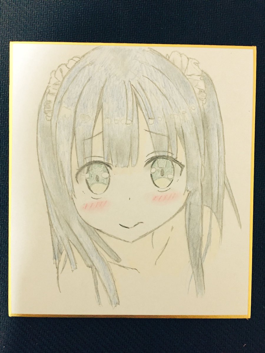 葉月ちゃん描きました(๑>◡<๑)✨#メルヘンメドヘン#アナログ絵#絵描きさんとつながりたい 葉月ちゃん描きました(๑>◡<๑)✨#メルヘンメドヘン#アナログ絵#絵描きさんとつながりたい