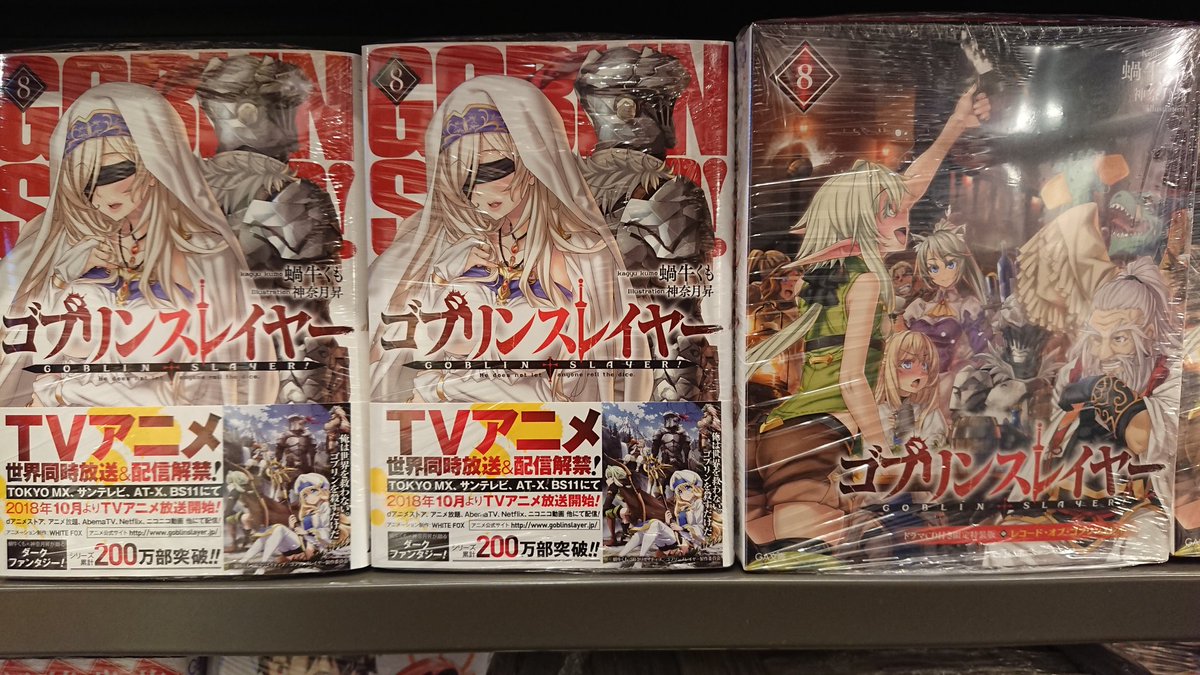 【ラノベ文庫新刊情報】現在絶賛TVアニメ放送中で、今回ドラマCD付き限定特装版も同時発売の『ゴブリンスレイヤー8』をはじ 【ラノベ文庫新刊情報】現在絶賛TVアニメ放送中で、今回ドラマCD付き限定特装版も同時発売の『ゴブリンスレイヤー8』をはじ