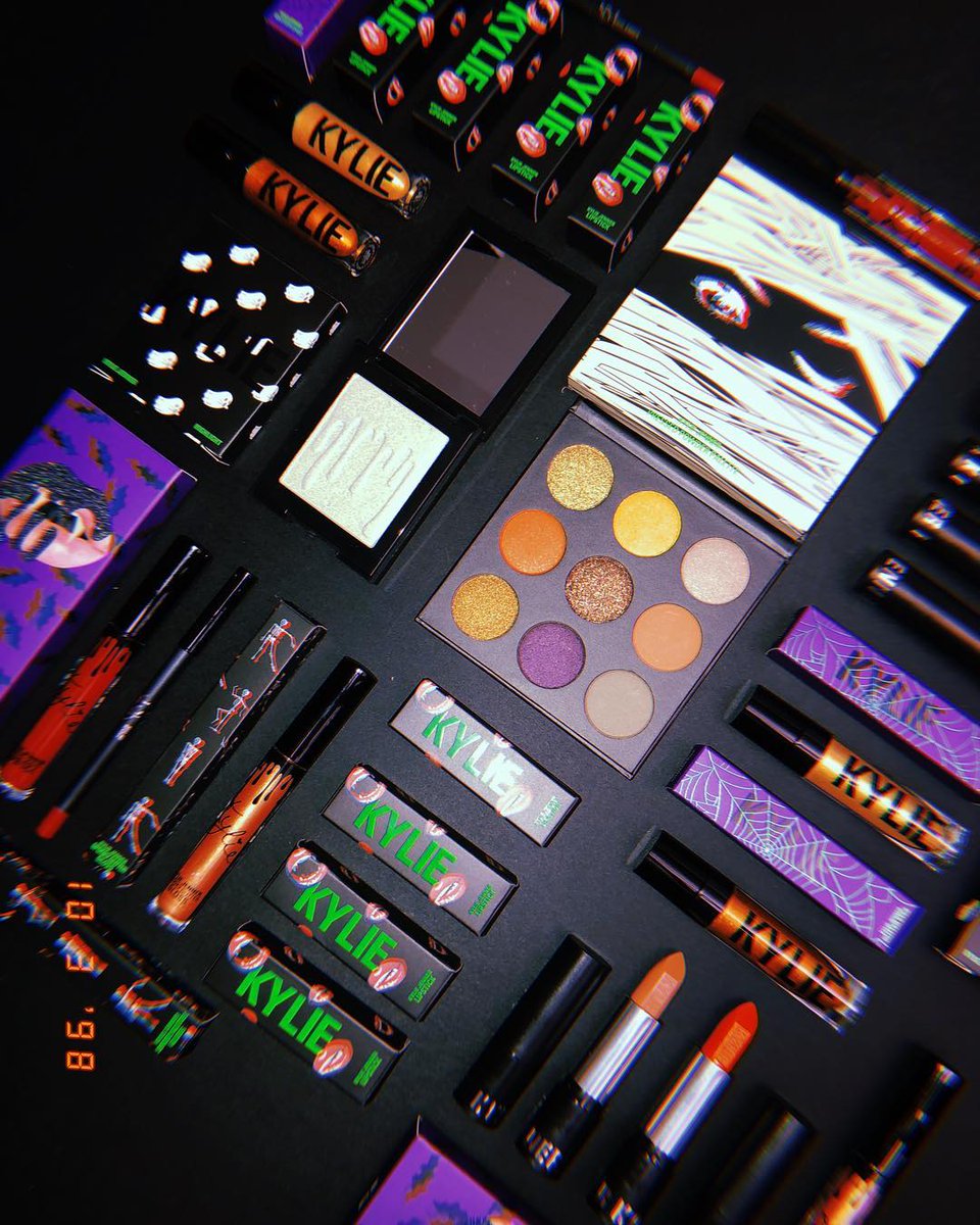pretty excited for my #HALLOWEEN18 collection launching this Friday ???????????? @kyliecosmetics https://t.co/YN5pM1mVcp