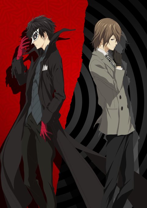 【特別ビジュアル公開!】こちらの蓮&明智の特別ビジュアルは11月上旬から『PERSONA5 the Animation』 【特別ビジュアル公開!】こちらの蓮&明智の特別ビジュアルは11月上旬から『PERSONA5 the Animation』