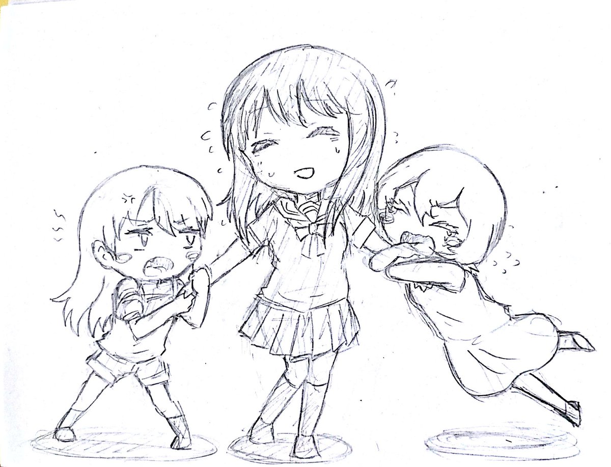 幼児化ステッキネタ再び。彩ねぇちゃんを取り合う身も心も子供になってしまったさりにゃんとつゆゆ。#魔法少女サイト 幼児化ステッキネタ再び。彩ねぇちゃんを取り合う身も心も子供になってしまったさりにゃんとつゆゆ。#魔法少女サイト
