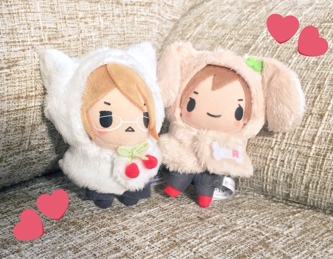 ほら耳尖らせたらニャンコだよwびゃくニャン! #ねんとかぬいとか ほら耳尖らせたらニャンコだよwびゃくニャン! #ねんとかぬいとか