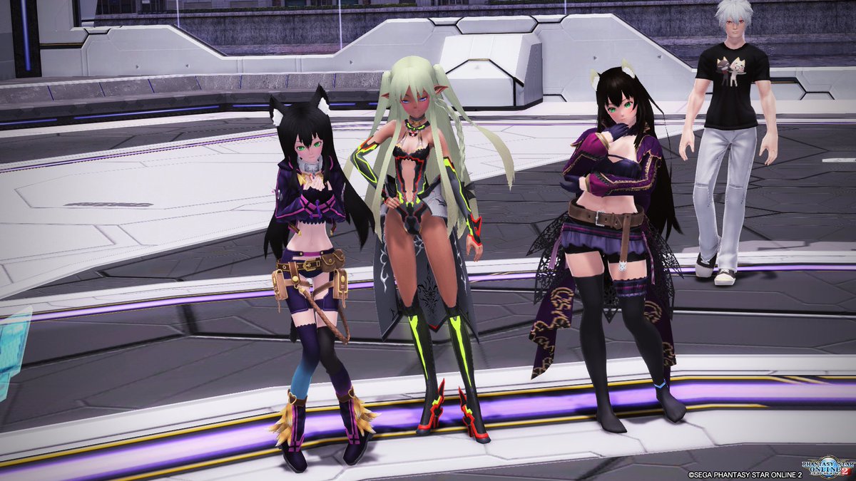 異世界魔王と召喚少女の奴隷魔術のレムで参加させて貰ってます!仲間が居て嬉しいです、左がわたしです~!#PSO2 #ライト 異世界魔王と召喚少女の奴隷魔術のレムで参加させて貰ってます!仲間が居て嬉しいです、左がわたしです~!#PSO2 #ライト