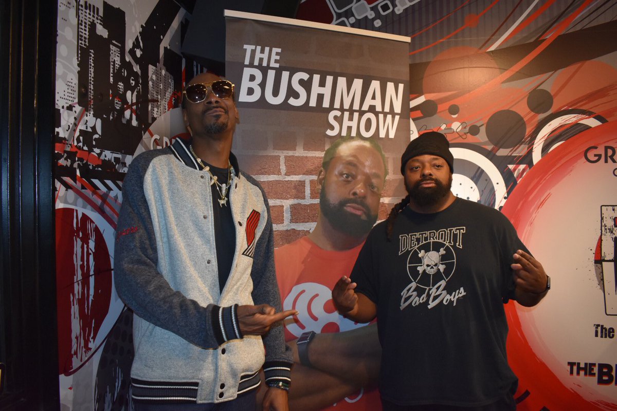 RT @BushmanOnAir: @SnoopDogg is on today at 6pm #979WJLB & via the @iHeartRadio App https://t.co/seXvclxcVN