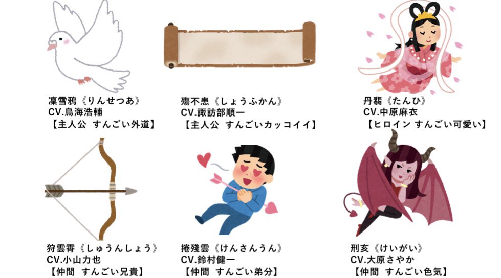 今まで作った布教録が文章量がかなり多かった反省を活かして、端的にキャラ布教もしたいと思い立って作ってみたけれど分かる人に 今まで作った布教録が文章量がかなり多かった反省を活かして、端的にキャラ布教もしたいと思い立って作ってみたけれど分かる人に