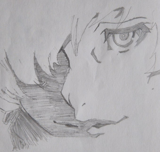 OPのツエルブのこの顔好きだから描いてみた#残響のテロル#ツエルブ#絵描きさんと繋がりたい #アナログ絵描きさんと繋がり OPのツエルブのこの顔好きだから描いてみた#残響のテロル#ツエルブ#絵描きさんと繋がりたい #アナログ絵描きさんと繋がり