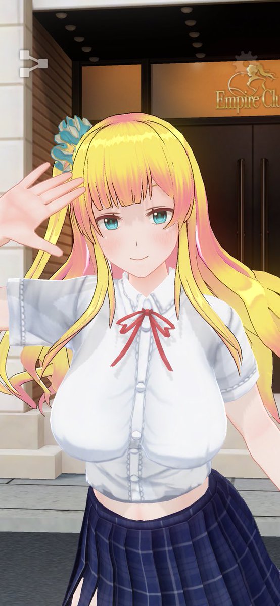 ちょっとギャル子ちゃん修正。わかりにくいけど、目と眉とテールと胸の形弄ってる。特に胸の形はそれっぽくなった気がしてる。# ちょっとギャル子ちゃん修正。わかりにくいけど、目と眉とテールと胸の形弄ってる。特に胸の形はそれっぽくなった気がしてる。#