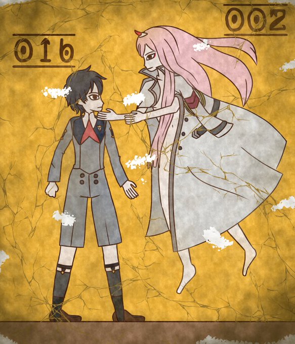 【壁画】ボクを怖がらないでDARLING in the FRANXX#ダーリンインザフランキス #ダリフラ #ゼロツー 【壁画】ボクを怖がらないでDARLING in the FRANXX#ダーリンインザフランキス #ダリフラ #ゼロツー