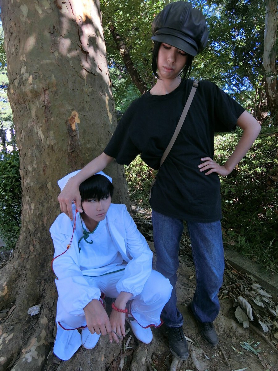 Cosplay_【鬼灯の冷徹】 犬猿の仲 白澤 : asu🙌🙌鬼灯 : り Cosplay_【鬼灯の冷徹】 犬猿の仲 白澤 : asu🙌🙌鬼灯 : り