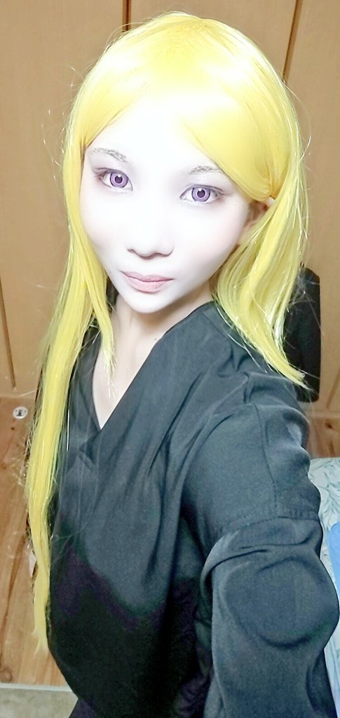 ノラガミ毘沙門天/コスプレ⚠️衣装ないんで捏造私服!髪の毛と友達になります ノラガミ毘沙門天/コスプレ⚠️衣装ないんで捏造私服!髪の毛と友達になります