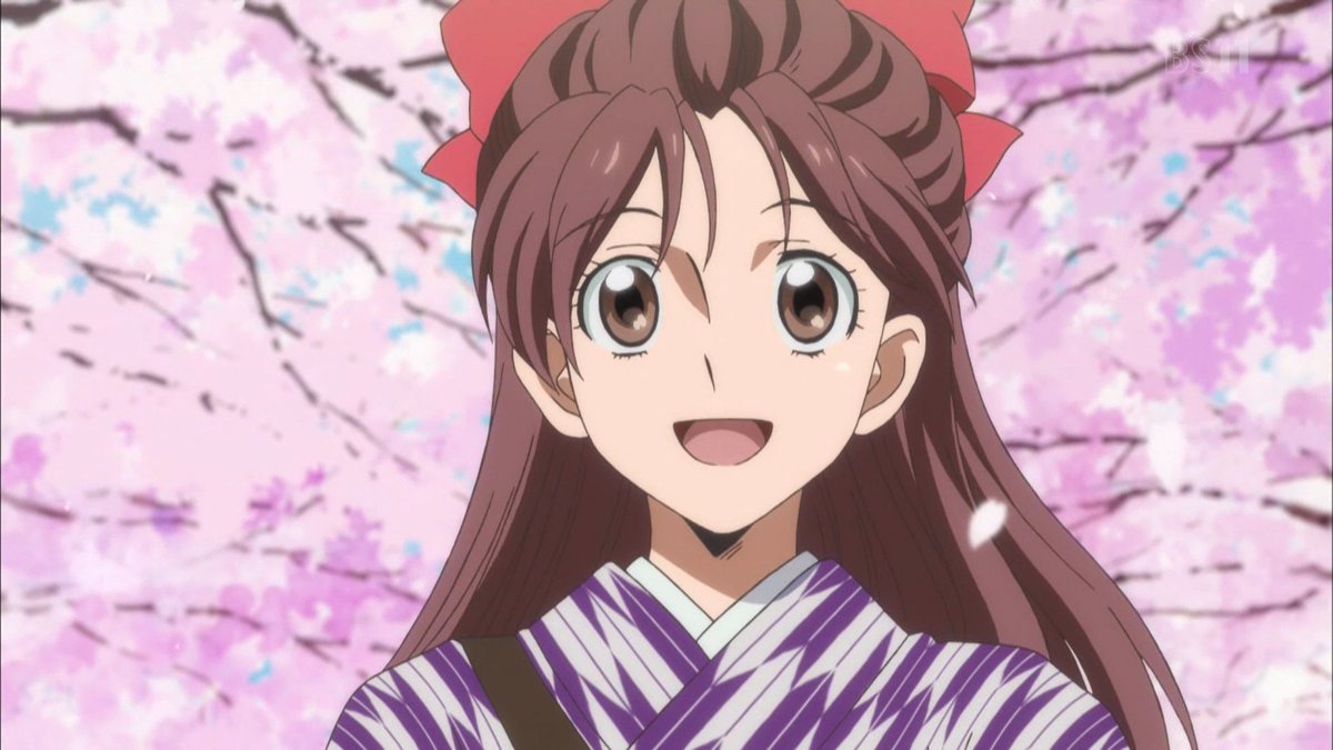 「はいからさんが通る」主人公、花村紅緒。声は「物語シリーズ」の斧乃木余接、「俺の妹がこんなに可愛いわけがない」の新垣あや 「はいからさんが通る」主人公、花村紅緒。声は「物語シリーズ」の斧乃木余接、「俺の妹がこんなに可愛いわけがない」の新垣あや