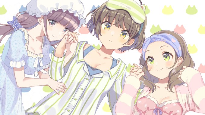 改めまして…アニメ「ひもてはうす」第2話のエンドカードを描かせていただきました!パジャマ〜🌸#ひもてはうす 改めまして…アニメ「ひもてはうす」第2話のエンドカードを描かせていただきました!パジャマ〜🌸#ひもてはうす
