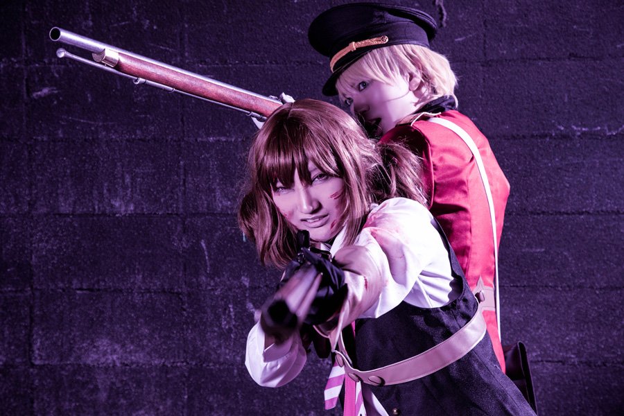 ⚠︎血糊表現注意【コスプレ/千銃士】このケンちゃんブサイクだけど2人とも迫真の表情で気に入ってます。---------- ⚠︎血糊表現注意【コスプレ/千銃士】このケンちゃんブサイクだけど2人とも迫真の表情で気に入ってます。----------