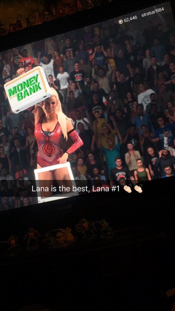 RT @HellcatPerez: Won MITB with @LanaWWE in 2K19. A sign of the future, perhaps? ???? #LanaIsTheBest ???????? #LanaNumberOne https://t.co/aw7bTjtRGq