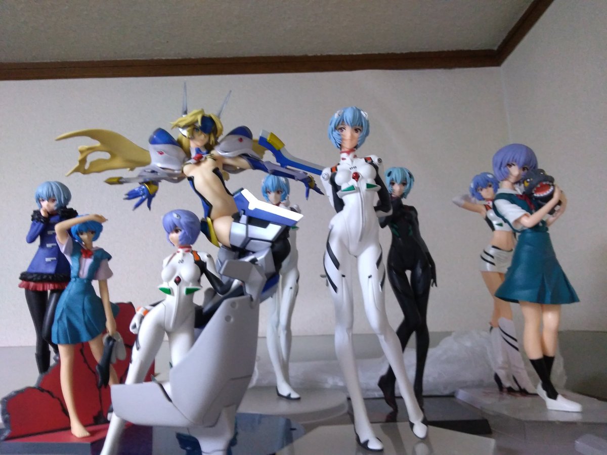 エアプでもエヴァのフィギュア8体持ってるからガチ勢を自称するぞ エアプでもエヴァのフィギュア8体持ってるからガチ勢を自称するぞ