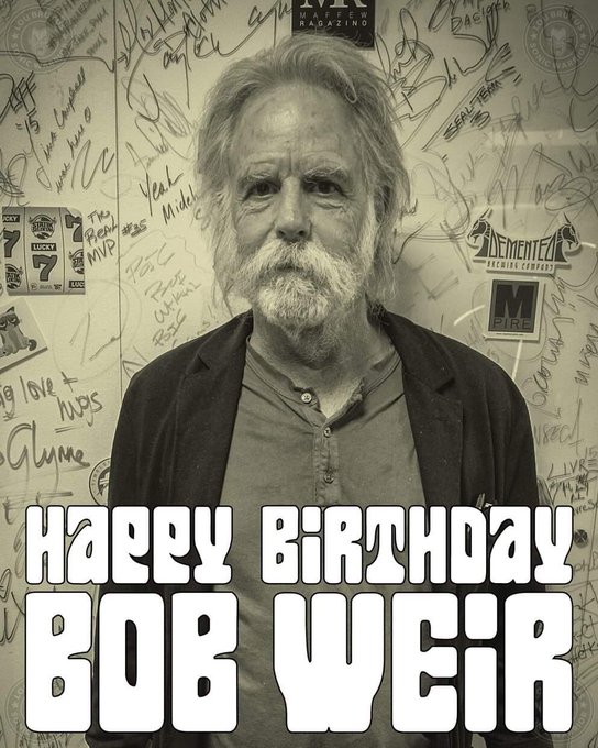 Bob Weir’s Birthday Celebration | HappyBday.to