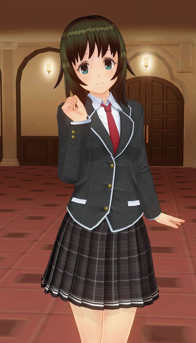 『Wake Up, Girls!』より林田藍里ちゃん。これもまた髪色に苦労しました…。そして特徴は左目の泣き黒子。あと地 『Wake Up, Girls!』より林田藍里ちゃん。これもまた髪色に苦労しました…。そして特徴は左目の泣き黒子。あと地