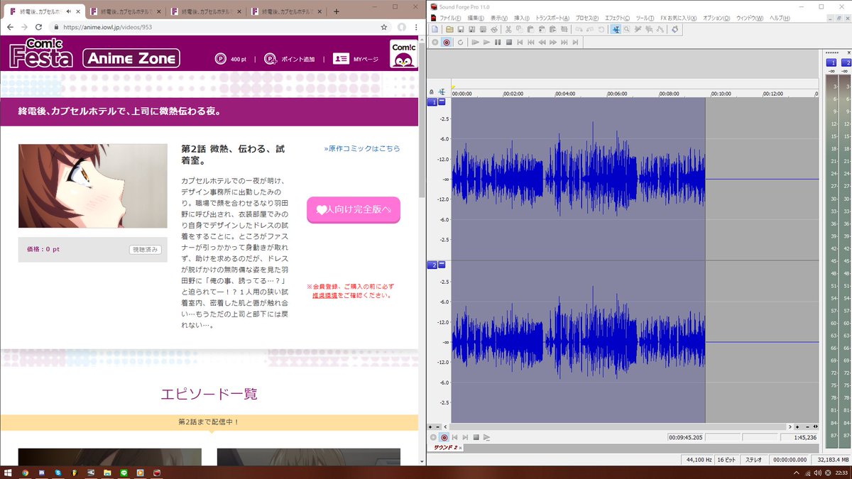 虚無みたいな顔して「終電後、カプセルホテルで、上司に微熱伝わる夜。」を録音している 虚無みたいな顔して「終電後、カプセルホテルで、上司に微熱伝わる夜。」を録音している