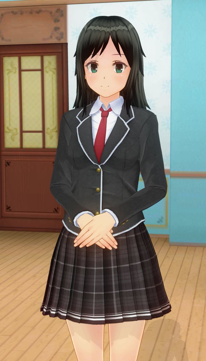 『Wake Up,Girls!』より島田真夢ちゃん(Ver.2)。最初作ったのができた手応えが無かったので、髪色と目、そ 『Wake Up,Girls!』より島田真夢ちゃん(Ver.2)。最初作ったのができた手応えが無かったので、髪色と目、そ