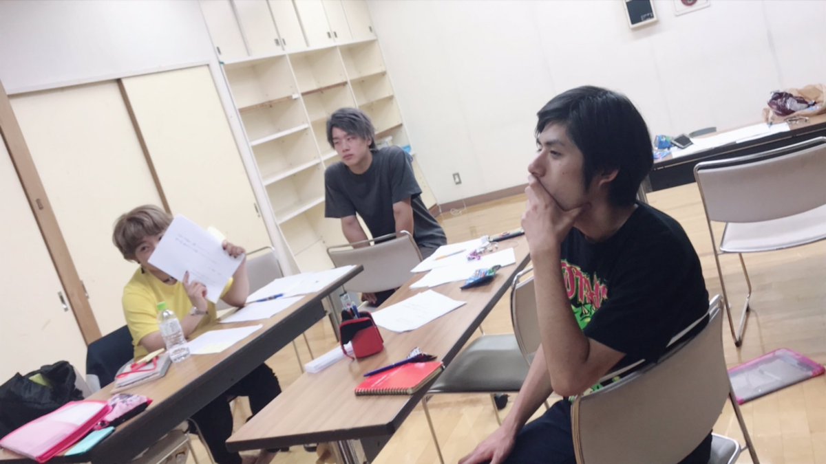 舞台 銀河英雄伝説の稽古真っ最中のらいが稽古終わりにきてくれました〜📛📛舞台 銀河英雄伝説10月25日〜10月28日@ 舞台 銀河英雄伝説の稽古真っ最中のらいが稽古終わりにきてくれました〜📛📛舞台 銀河英雄伝説10月25日〜10月28日@