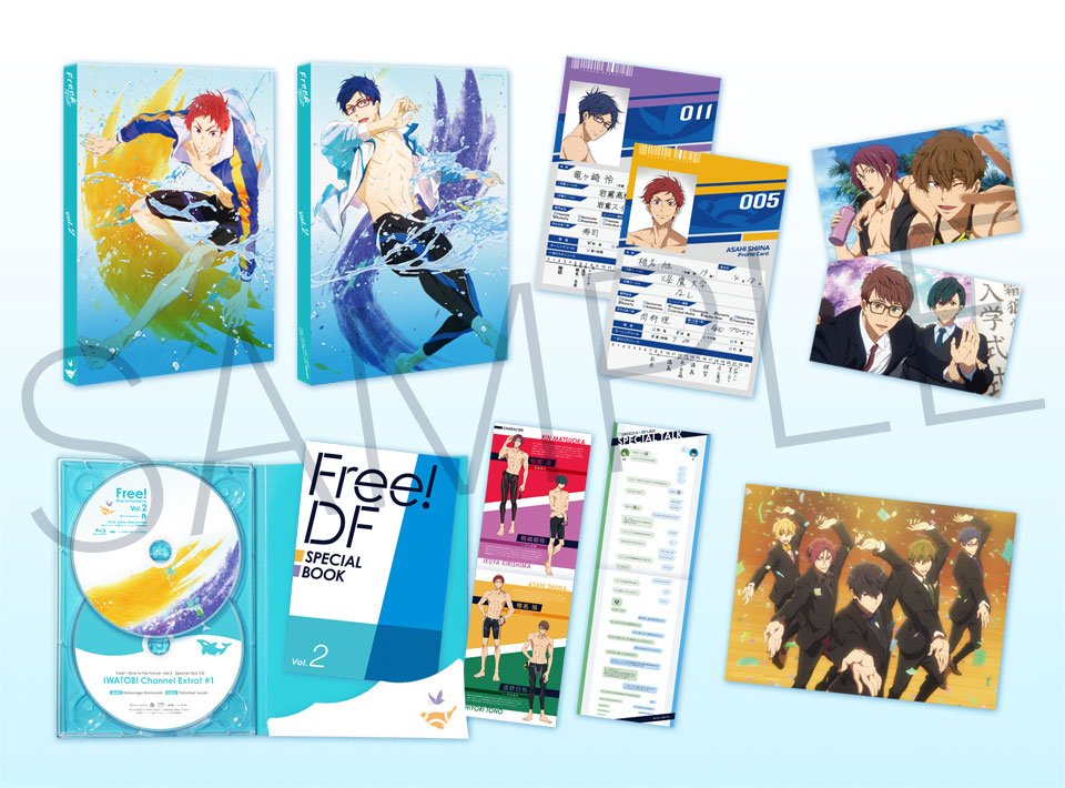 「Free!-Dive to the Future-」Blu-ray&DVD Vol.2本日発売!初回特典には& 「Free!-Dive to the Future-」Blu-ray&DVD Vol.2本日発売!初回特典には&