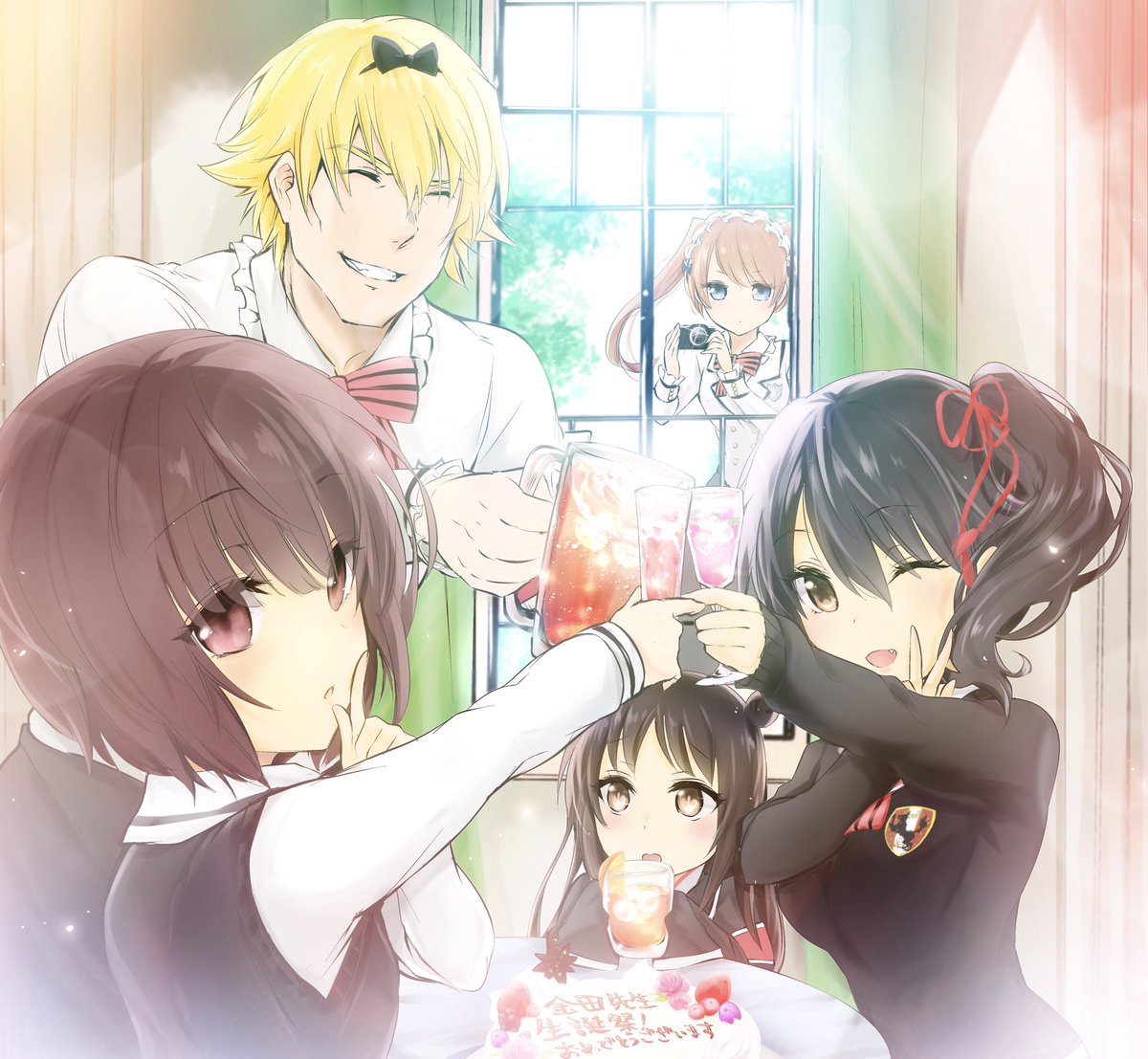 寄宿学校のジュリエット10巻発売と金田先生の生誕祭おめでとうございます!乾杯!(フルーツジュースで)お前らー 約束の場所 寄宿学校のジュリエット10巻発売と金田先生の生誕祭おめでとうございます!乾杯!(フルーツジュースで)お前らー 約束の場所