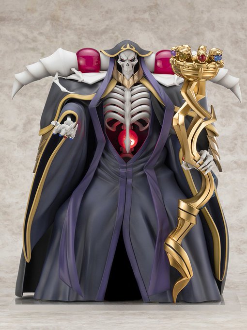 - 喝采せよ! -アインズ様が"至高の御方”に相応しい威厳に満ちた姿でフィギュア化!右手は可動式で眼と腹部はLEDで禍々 - 喝采せよ! -アインズ様が"至高の御方”に相応しい威厳に満ちた姿でフィギュア化!右手は可動式で眼と腹部はLEDで禍々