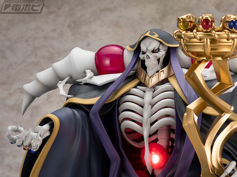 『#オーバーロード』#アインズ が全高約30センチの圧巻のボリュームで堂々フィギュア化!「嫉妬する者たちのマスク」も付属 『#オーバーロード』#アインズ が全高約30センチの圧巻のボリュームで堂々フィギュア化!「嫉妬する者たちのマスク」も付属