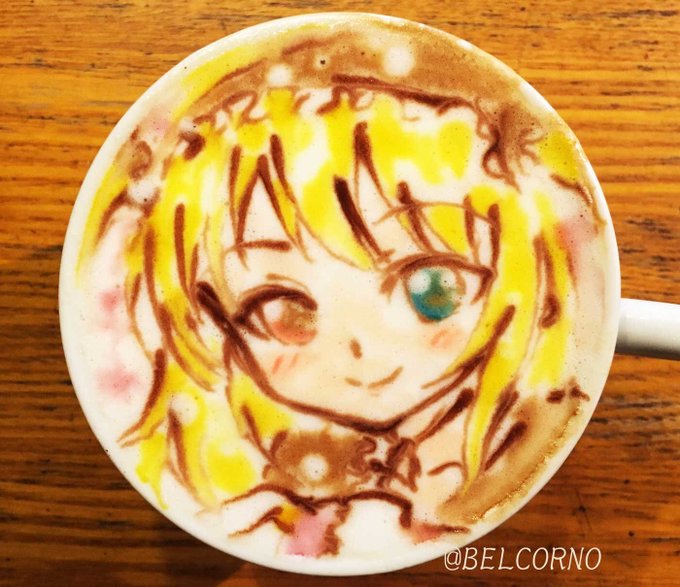 ラテアート【羽瀬川小鳩】@僕は友達が少ないLatteArt【Kobato Hasegawa】本日お誕生日で一杯。Happ ラテアート【羽瀬川小鳩】@僕は友達が少ないLatteArt【Kobato Hasegawa】本日お誕生日で一杯。Happ