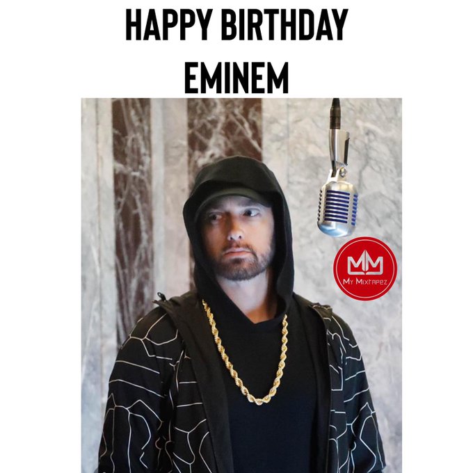 Eminem’s Birthday Celebration | HappyBday.to