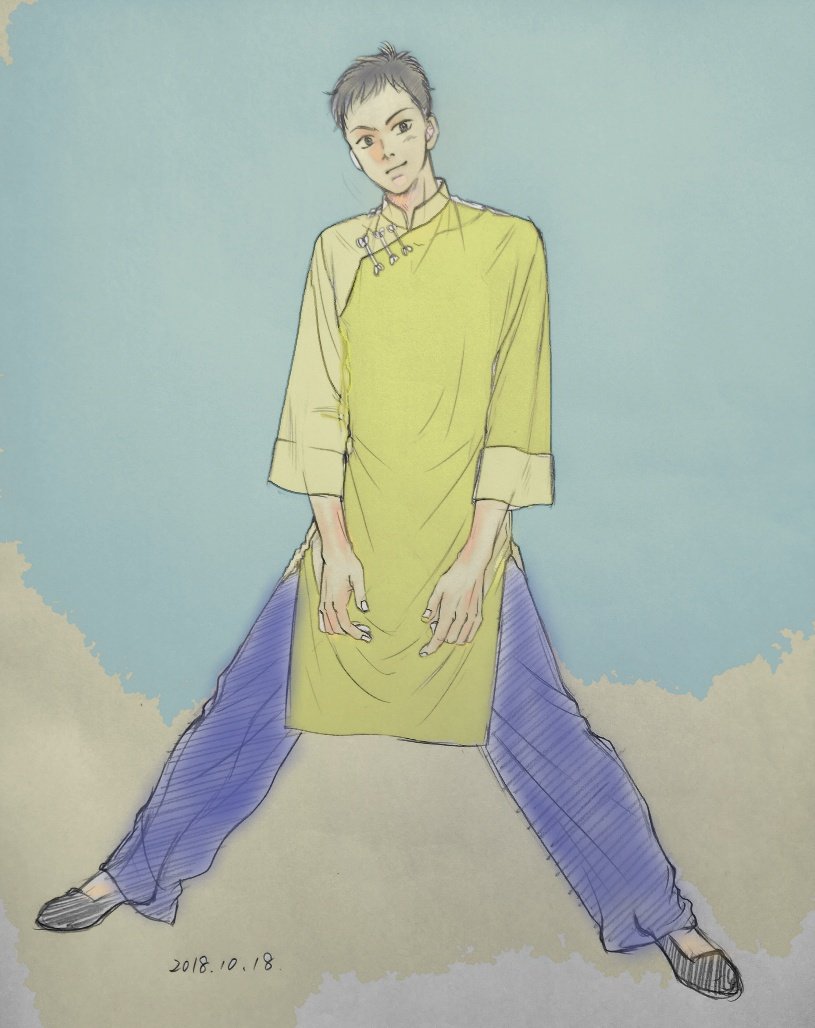 色塗り失敗。でも、いい味出たから良しとするかな……。#BANANAFISH 色塗り失敗。でも、いい味出たから良しとするかな……。#BANANAFISH