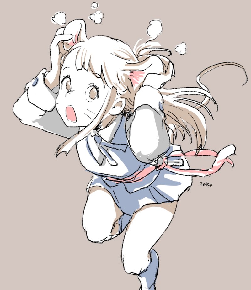 ハロウィンの季節なので魔女成分もちょっとあげてみよう。ダイアナも好きなんだけどミニスカの日ということでアッコらくがき。# ハロウィンの季節なので魔女成分もちょっとあげてみよう。ダイアナも好きなんだけどミニスカの日ということでアッコらくがき。#