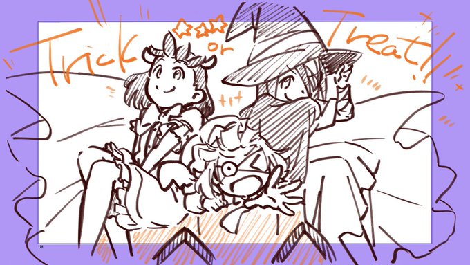 とりっく、おあ?#三ツ星カラーズ 子供たちが楽しめる日でありますよう…清書する時間はなかった…仕事がんばります_(:3 とりっく、おあ?#三ツ星カラーズ 子供たちが楽しめる日でありますよう…清書する時間はなかった…仕事がんばります_(:3
