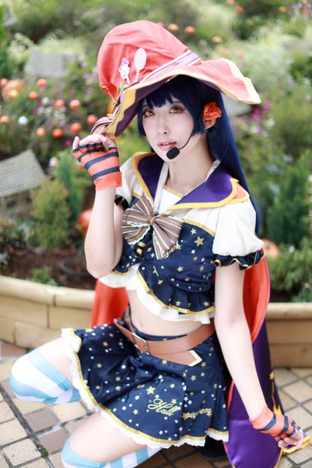 --- 🎃🍭 Trick or Treat! 🍭🎃--- ハロウィン編 / 園田海未 Photo by い --- 🎃🍭 Trick or Treat! 🍭🎃--- ハロウィン編 / 園田海未 Photo by い