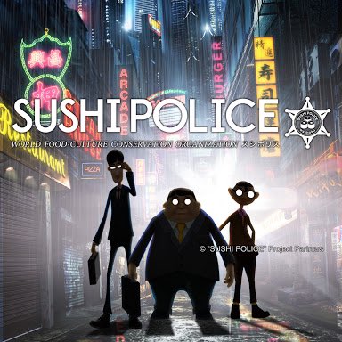SUSHI POLICE観たすぎでしょ、九州弁のめんたい風味バージョンとかずるい SUSHI POLICE観たすぎでしょ、九州弁のめんたい風味バージョンとかずるい