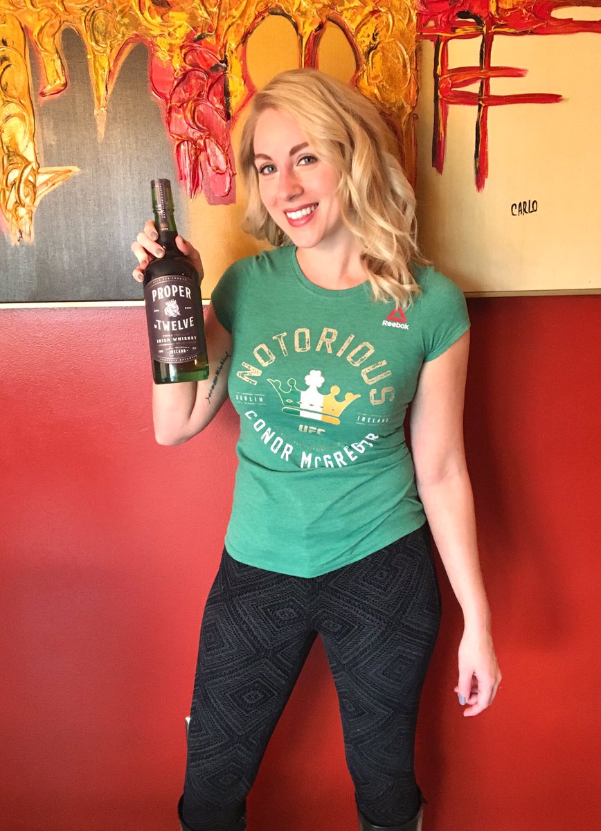 RT @amurph195: A proper Irish girl with a proper Irish whiskey ???????????????? @TheNotoriousMMA @ProperWhiskey https://t.co/wuuNj3KuZH