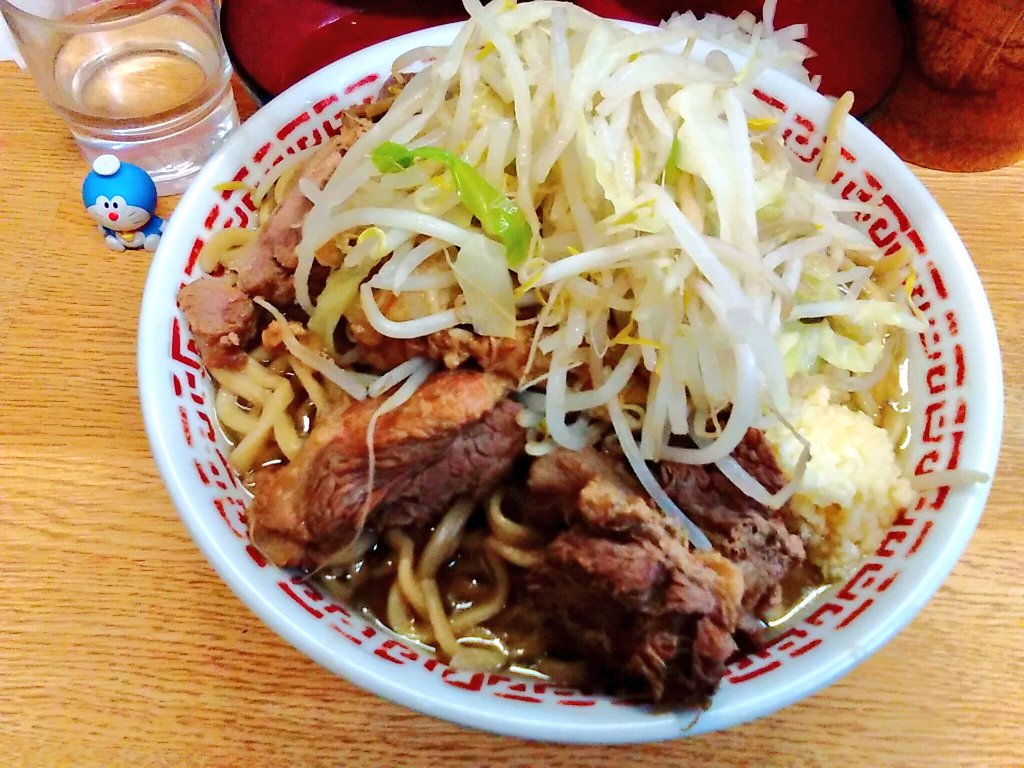 しばらく来ない間に麺の打ち方が変わった?細くなったしコシがなくなった... 豚は過去最高レベルで神豚でした💮👏小豚大蒜野 しばらく来ない間に麺の打ち方が変わった?細くなったしコシがなくなった... 豚は過去最高レベルで神豚でした💮👏小豚大蒜野